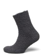 Sc-Viviann Lingerie Socks Regular Socks Grey Soyaconcept