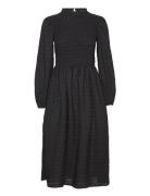 ONLY Onljulis Ls Smock Dress Wvn Svart