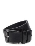 Black Full Grain Leather Belt Accessories Belts Classic Belts Black Po...