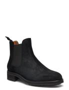 Polo Ralph Lauren Bryson Waxed Suede Chelsea Boot Svart