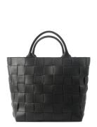 Ceannis Braided Strap Shopper Black Svart