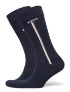 2P Rs Iconic Cc Underwear Socks Regular Socks Navy BOSS