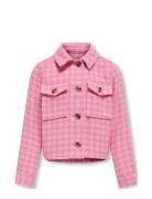 Kids Only Kogkimmie Short Jacket Otw Rosa