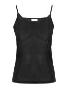 Damella Of Sweden Silk Camisole Svart