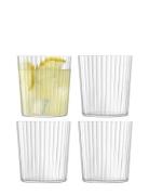 LSA International Gio Line Tumbler Set 4 Nude