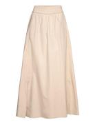 A Part Of The Art Flow Skirt Beige