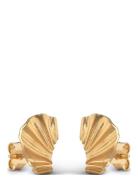 Enamel Copenhagen Mini Wave Earring Guld