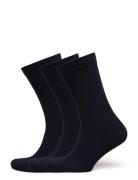 Socks 3-Pack Underwear Socks Regular Socks Navy Matinique
