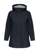 Carellen Raincoat Otw Outerwear Rainwear Rain Coats Navy ONLY Carmakom...