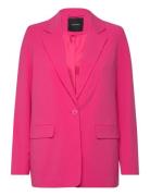 Vero Moda Vmcarmen Ls Loose Blazer Noos Rosa