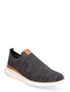 Advance Knit Slipon Sneakers Black Hush Puppies