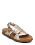 Sandal Shoes Summer Shoes Platform Sandals Gold Sofie Schnoor