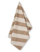 Humdakin Recycled Cotton Tea Towel - 2 Pack Beige