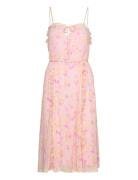 Rosemunde Recycled Chiffon Strap Dress Rosa