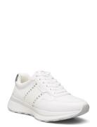 Women Lace-Up Låga Sneakers White Tamaris