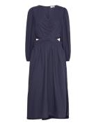 Esma Maxi Dress Maxiklänning Festklänning Navy NORR