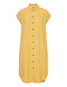 B.young Byfalakka Ss Shirt Dress - Light Wo Gul