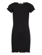 Rosemunde Kids Rkbaybay Ss Dress Svart