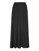 Mschsandeline Maluca Skirt Lång Kjol Black MSCH Copenhagen