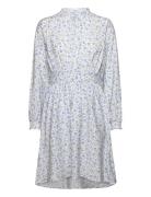 Mschlaurelle Ladonna Dress Aop Kort Klänning Blue MSCH Copenhagen