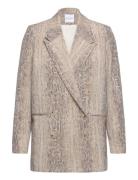 ROSEANNA Jacket Kiss Python Beige