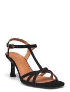 Sandals Sandal Med Klack Black Billi Bi