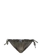 Pieces Pcaline Bikini Tanga Brazil Sww Khaki Green