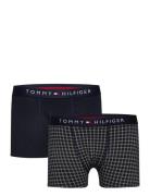 2P Trunk Print Night & Underwear Underwear Underpants Black Tommy Hilf...