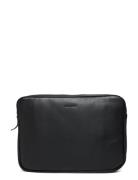 Leather Laptop Sleeve Datorväska Väska Black Les Deux