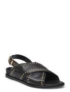 Sandals Platta Sandaler Black Laura Bellariva