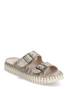 Sandal Platta Sandaler Grey Ilse Jacobsen