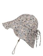 Elodie Details Sun Hat - Blue Garden Light 1-2Y Multi/patterned