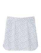 Peter Millar Alice Tossed Paisley Petal Hem Skort Vit