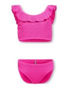 Kids Only Kogtropez Structure Bikini Set Acc Rosa