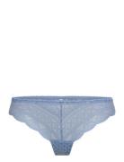 Idole Tanga Lingerie Panties Brazilian Panties Blue Etam