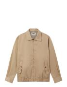 Harrington Jacket Tunn Jacka Beige Pompeii