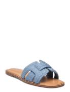 Elenaa Platta Sandaler Blue ALDO