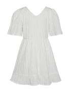 Vero Moda Girl Vmsui Ss Short Dress Wvn Girl Vit