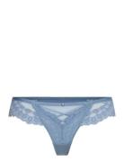 Daisy String R Stringtrosa Underkläder Blue Hunkemöller