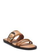 Sandals Platta Sandaler Brown Billi Bi