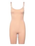 Lindex Seamless Biker Bodysuit Shapew Beige