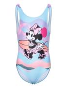 Swimsuit Baddräkt Badkläder Blue Minnie Mouse