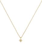 Syster P North Star Short Necklace Gold Guld