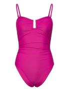 Elsacras Swimsuit Baddräkt Badkläder Purple Cras