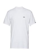 Mn Left Chest Logo Tee Sport T-shirts Short-sleeved White VANS