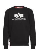 Basic Sweater Designers Sweat-shirts & Hoodies Sweat-shirts Black Alph...