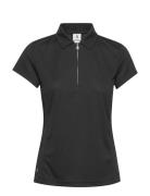 Daily Sports Macy Cap/S Polo Shirt Svart