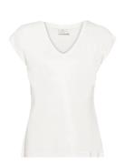 Kaffe Kalise T-Shirt Vit