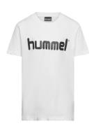 Hmlgo Kids Cotton Logo T-Shirt S/S Sport T-shirts Short-sleeved White ...