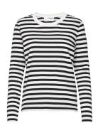 Selected Femme Slfstandard Ls Tee Str Noos Svart